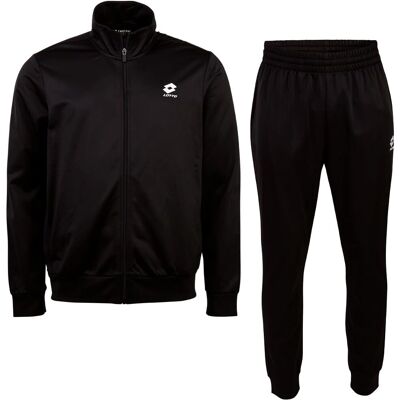 Lotto Men’s Black Sports Tracksuit - Unisex, Lightweight & Comfortable Lotto Men’s Black Sports Tracksuit - Unisex, Lightweight & Comfortable