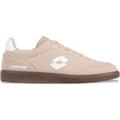 Lotto - Rozmiar 40 Taupe-Biały Syntetyczne Buty Sportowe - Sneakers Lotto - Rozmiar 40 Taupe-Biały Syntetyczne Buty Sportowe - Sneakers