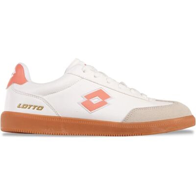 Lotto Weiß-Papaya Turnschuhe - Kinder-Sneaker Lotto Weiß-Papaya Turnschuhe - Kinder-Sneaker