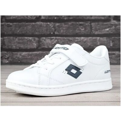 LOTTO - Sneaker - Vit/Navy - Syntetisk - Shoes LOTTO - Sneaker - Vit/Navy - Syntetisk - Shoes