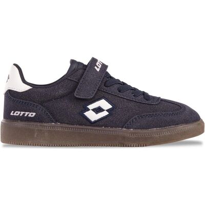 Baskets Lotto Enfants - Marine-Blanc - Sportif - Publicité Baskets Lotto Enfants - Marine-Blanc - Sportif - Publicité