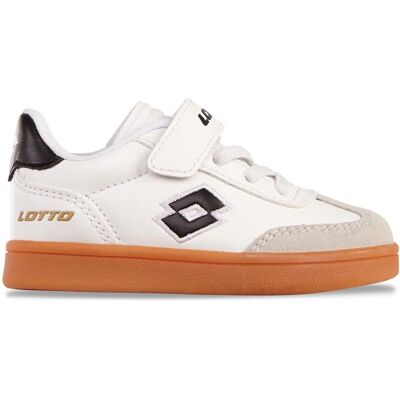 Zapatillas deportivas infantiles Lotto Blanco y Negro de Synthetico Zapatillas deportivas infantiles Lotto Blanco y Negro de Synthetico
