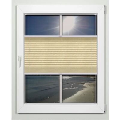 INDEKO advanced beigem Pleated Blind - Plissee INDEKO advanced beigem Pleated Blind - Plissee