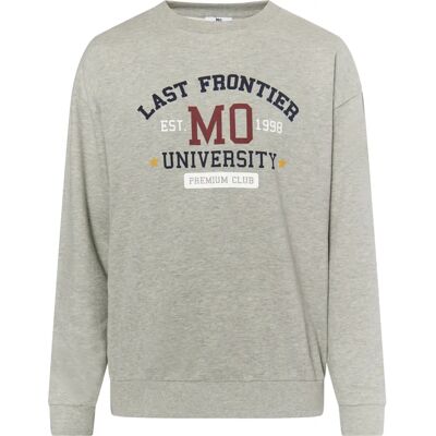 Mo Sweatshirt Herren Grau Melange - Sweatshirt Mo Sweatshirt Herren Grau Melange - Sweatshirt