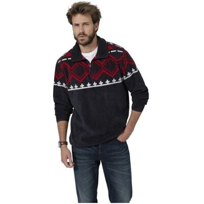 BABISTA BELLAVUNZO Herren Dunkelblau Freizeitjacke - Sweatshirt BABISTA BELLAVUNZO Herren Dunkelblau Freizeitjacke - Sweatshirt
