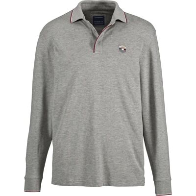 BABISTA MilanVETZO Piqué Baumwoll Langarm-Poloshirt - Herren, Größe 60 BABISTA MilanVETZO Piqué Baumwoll Langarm-Poloshirt - Herren, Größe 60