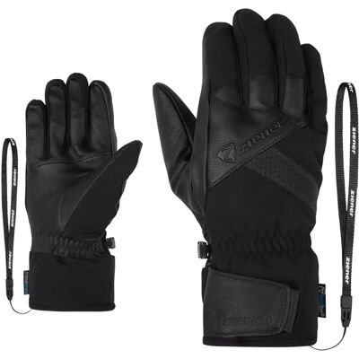 Ziener Getter As Zwart Skihandschoenen - Ski gloves Ziener Getter As Zwart Skihandschoenen - Ski gloves