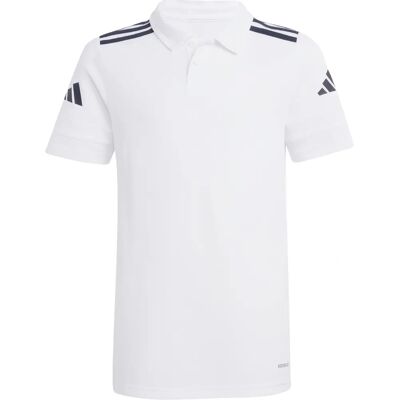 Adidas Squadra25 Vit Kortärmad Fotbollsträning T-Shirt - T-Shirt Adidas Squadra25 Vit Kortärmad Fotbollsträning T-Shirt - T-Shirt
