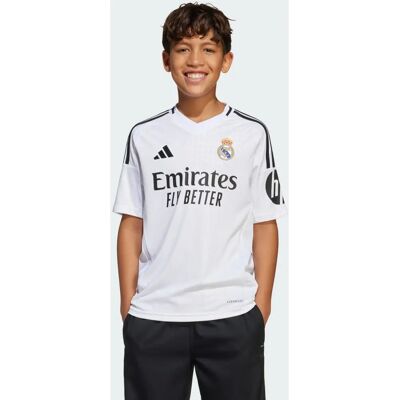 adidas Kids Real Madrid 24/25 Biała Koszulka - Piłka nożna adidas Kids Real Madrid 24/25 Biała Koszulka - Piłka nożna