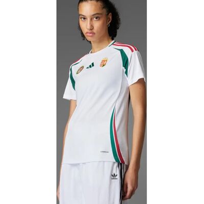 adidas Hongrie 24 Maillot Extérieur - Blanc - Maillot de Football - Publicité adidas Hongrie 24 Maillot Extérieur - Blanc - Maillot de Football - Publicité