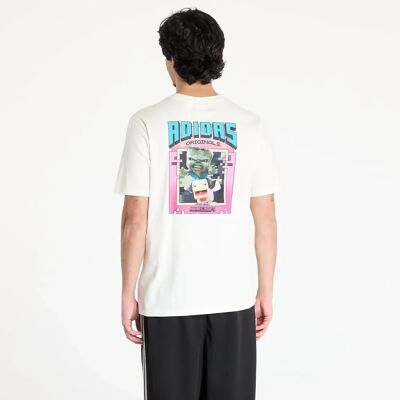 adidas Originals X Minecraft Grafisk T-Skjorte - Hvit adidas Originals X Minecraft Grafisk T-Skjorte - Hvit
