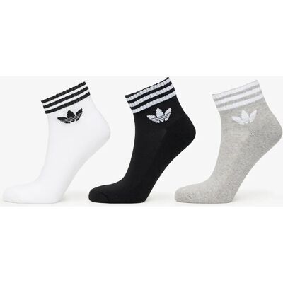 adidas 3-Streifen Knöchelsocken - 3 Paar - Weiß adidas 3-Streifen Knöchelsocken - 3 Paar - Weiß