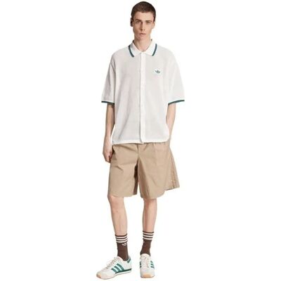 adidas Originals Wide Leg Bermuda Shorts - Brun adidas Originals Wide Leg Bermuda Shorts - Brun