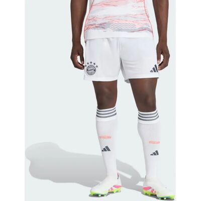 adidas FC Bayern 25/26 Auswärtsshorts - Weiß - Shorts adidas FC Bayern 25/26 Auswärtsshorts - Weiß - Shorts