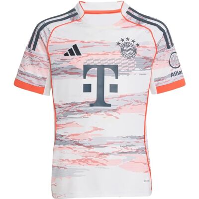 adidas Kinder FC Bayern 25/26 Auswärts-Trikot Weiß adidas Kinder FC Bayern 25/26 Auswärts-Trikot Weiß