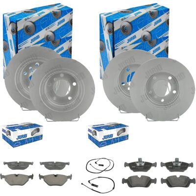 Jurid Bremsen-Set - Scheiben und Beläge für BMW E46 Jurid Bremsen-Set - Scheiben und Beläge für BMW E46