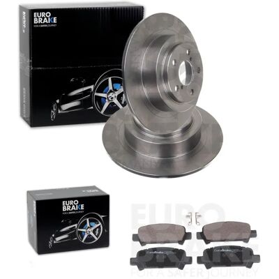 Eurobrake Bremsscheiben & Beläge-Set - 290mm, Hinten, Subaru Outback/Legacy Eurobrake Bremsscheiben & Beläge-Set - 290mm, Hinten, Subaru Outback/Legacy
