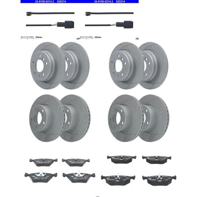 Ate Powerdisc BMW 5er E34 Bremsensatz Ate Powerdisc BMW 5er E34 Bremsensatz