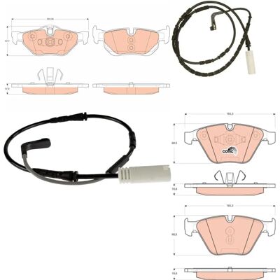 Trw BMW Modell - Warnkontakt - Vorder- & Hinterbremse Trw BMW Modell - Warnkontakt - Vorder- & Hinterbremse