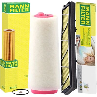 MANN-FILTER HU722x BMW E46 Ölfilter-Set MANN-FILTER HU722x BMW E46 Ölfilter-Set