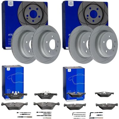 Ate Powerdisc Bremsscheiben + Beläge Vorne+hinten für BMW 1er E87/E81 - Bremssystem Ate Powerdisc Bremsscheiben + Beläge Vorne+hinten für BMW 1er E87/E81 - Bremssystem