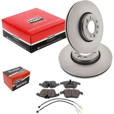 MAPCO - 304mm front brake disc - Vorderachse - belüftet - Brems Scheiben MAPCO - 304mm front brake disc - Vorderachse - belüftet - Brems Scheiben