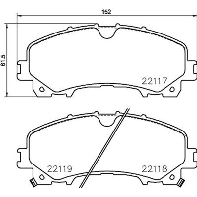 Hella Pagid Bremsscheiben-Set 320mm vorne für Renault Koleos II - Bremsscheibe Hella Pagid Bremsscheiben-Set 320mm vorne für Renault Koleos II - Bremsscheibe
