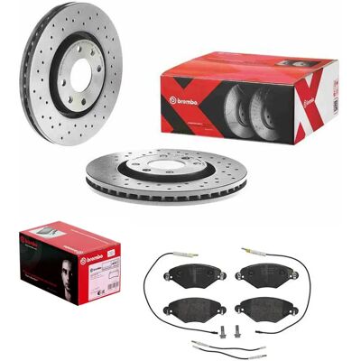 Brembo Sport Bremsscheiben - 283mm gelocht/innenbel. für Citroen C5 Brembo Sport Bremsscheiben - 283mm gelocht/innenbel. für Citroen C5