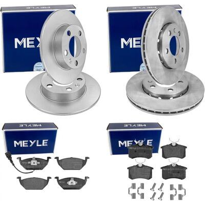 Meyle Bremsenset VW Golf 4, Polo 9N, A3, Leon - Vorne & Hinten Meyle Bremsenset VW Golf 4, Polo 9N, A3, Leon - Vorne & Hinten