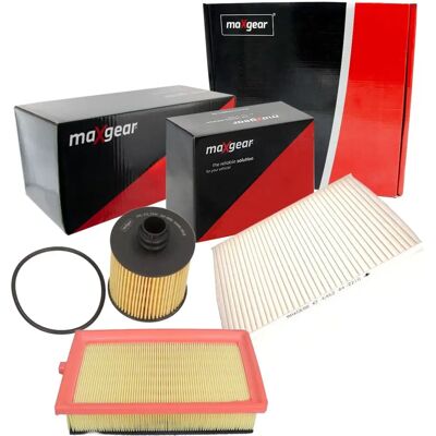 Maxgear Fiat 500l - Pollen-, Luft- & Ölfilter Set Maxgear Fiat 500l - Pollen-, Luft- & Ölfilter Set