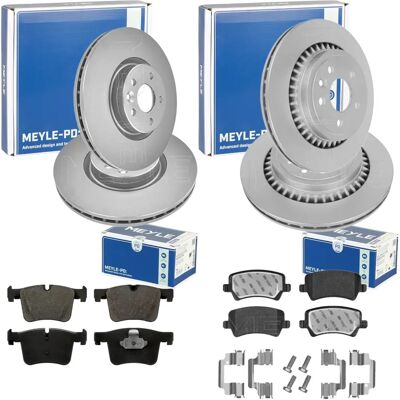 Meyle XC60 Bremssatz - Vorne & Hinten, Blau Meyle XC60 Bremssatz - Vorne & Hinten, Blau