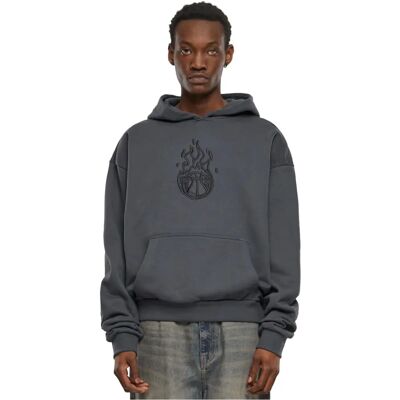 Sweatshirt Mister Tee Teamdream oversize gris - Sweatshirts Sweatshirt Mister Tee Teamdream oversize gris - Sweatshirts