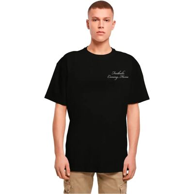 T-shirt Oversize Noir Mister Tee Football's Coming Home - T-shirt T-shirt Oversize Noir Mister Tee Football's Coming Home - T-shirt