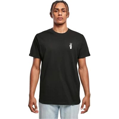 T-shirt Peace Hand Noir de Mister Tee - Homme - Publicité T-shirt Peace Hand Noir de Mister Tee - Homme - Publicité