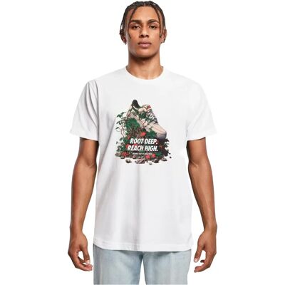 T-shirt MisterTee Root Deep blanc XXL - Vêtements décontractés T-shirt MisterTee Root Deep blanc XXL - Vêtements décontractés