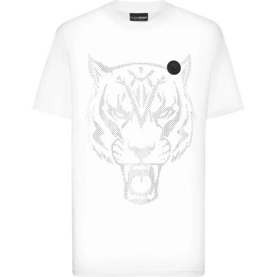 PLEIN SPORT T-Shirt Tiger - Buitenkant: 100% Katoen - Heren, XS PLEIN SPORT T-Shirt Tiger - Buitenkant: 100% Katoen - Heren, XS