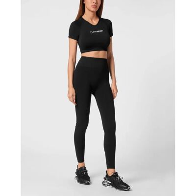 ZWART XS T-Shirt PLEIN SPORT - Kleding ZWART XS T-Shirt PLEIN SPORT - Kleding