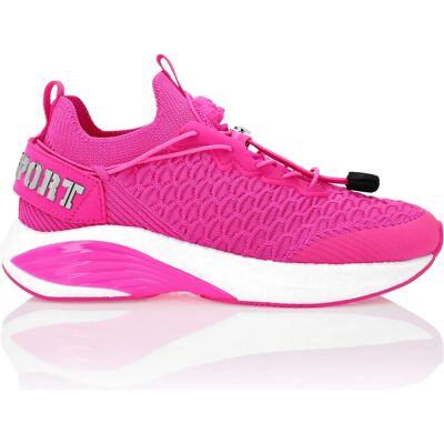 PLEIN SPORT - Runner Sneaker - Maat 42 - Fucsiafluo - Shoes PLEIN SPORT - Runner Sneaker - Maat 42 - Fucsiafluo - Shoes