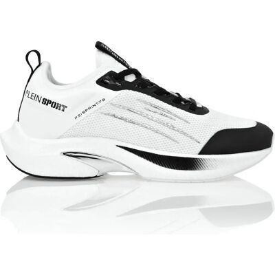 Plein Sport SPRINT 78 Gen.X.05 Wit-Zwart Sneakers Plein Sport SPRINT 78 Gen.X.05 Wit-Zwart Sneakers