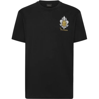 Billionaire Fleur-De-Lis Slim Fit T-Shirt - Casual Luxe Billionaire Fleur-De-Lis Slim Fit T-Shirt - Casual Luxe