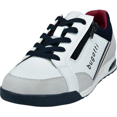 Bugatti Trevor Herren Weiß Sneaker - Sportlich Schuh Bugatti Trevor Herren Weiß Sneaker - Sportlich Schuh