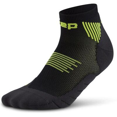 CEP Core Run Socks Low Cut 5.0 Mężczyzna czarny/lime - Skarpetki CEP Core Run Socks Low Cut 5.0 Mężczyzna czarny/lime - Skarpetki