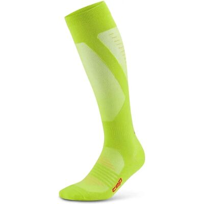 CEP PRO RUN ULTRALIGHT Skarpety - Męskie Żółte - Odzież sportowa CEP PRO RUN ULTRALIGHT Skarpety - Męskie Żółte - Odzież sportowa