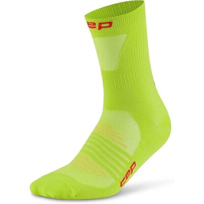 CEP Pro Run Ultralight Mid Cut Męskie Żółte - Skarpety do biegania CEP Pro Run Ultralight Mid Cut Męskie Żółte - Skarpety do biegania