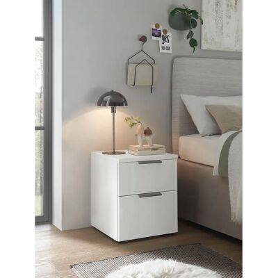 WIEMANN Como Sideboard - Floatglas, Weiß, Schiefer - Sideboards WIEMANN Como Sideboard - Floatglas, Weiß, Schiefer - Sideboards