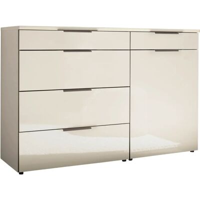 WIEMANN Como Sideboard - Glänzendes Champagner-Glas & Schiefer - Sideboards WIEMANN Como Sideboard - Glänzendes Champagner-Glas & Schiefer - Sideboards