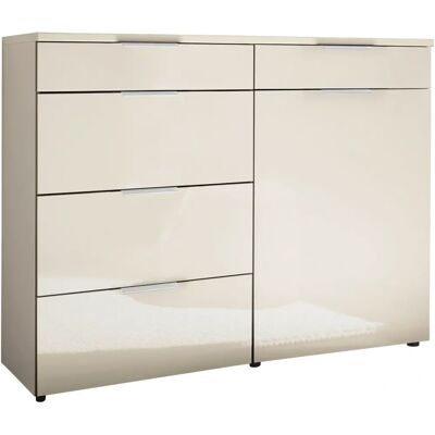 WIEMANN Como Sideboard - Champagner Glas, Soft-Close, 140cm WIEMANN Como Sideboard - Champagner Glas, Soft-Close, 140cm