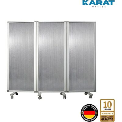 Karat Trennwand - 180 x 150 cm Büro Raumteiler Karat Trennwand - 180 x 150 cm Büro Raumteiler