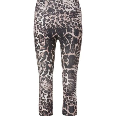 Madeleine Verkürzte Tights mit Leo-Print Madeleine Verkürzte Tights mit Leo-Print