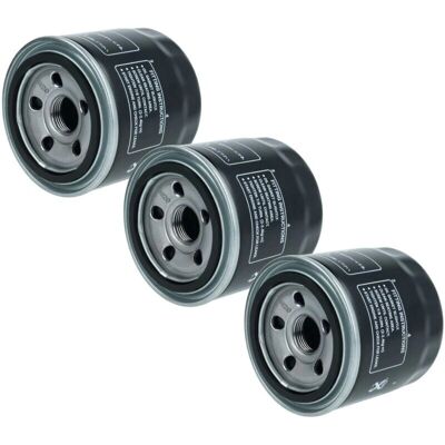 vhbw John Deere Oil Filter - Blue - 3x Compatible with AM100750, AM101378, M801002 - Construction Equipment vhbw John Deere Oil Filter - Blue - 3x Compatible with AM100750, AM101378, M801002 - Construction Equipment